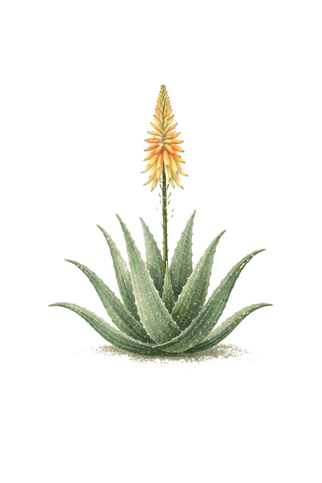 Vera — an aloe plant in bloom